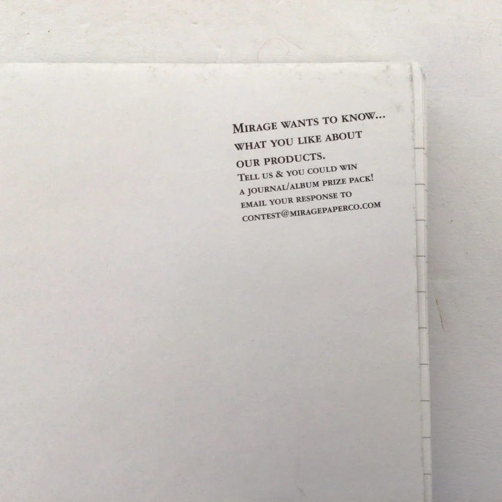 MIRAGE PAPER COMPANY DAISY JOURNAL. NWT.